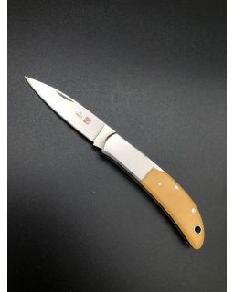 Al Mar Hawk 1002 - yellow micarta (Vintage années 80)