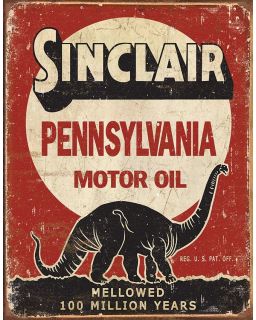 Sinclair Motor Oil Sign