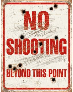 No Shooting Beyond This Point