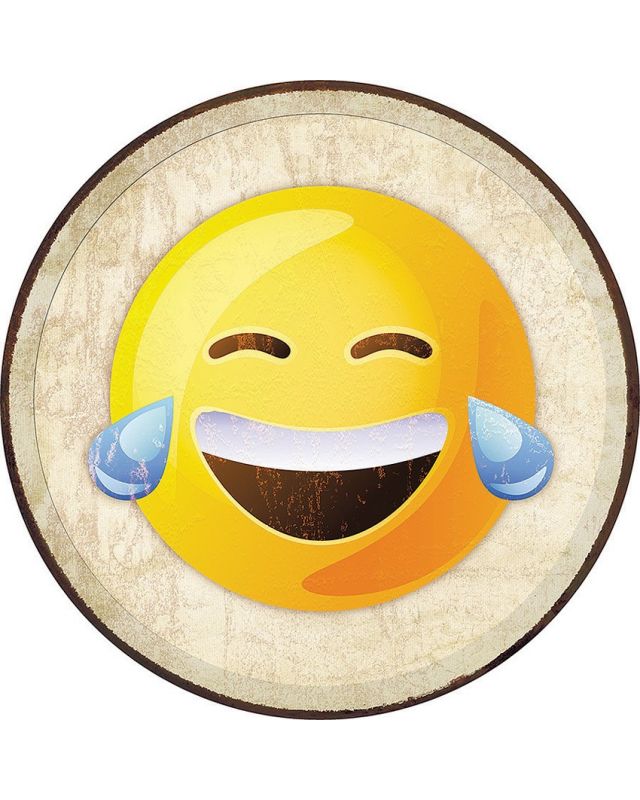 Emoji Laugh Sign