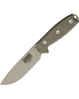 ESEE 4 lame dentelée