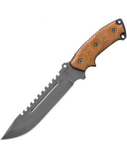 Steel Eagle Delta Class Midnight Bronze Edition fixed blade 1095HC micarta handle kydex sheath