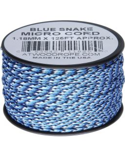 Micro Cord multicolor 38m Blue Snake