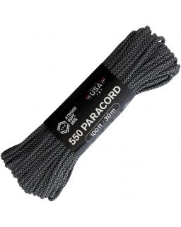 Parachute Cord 550 30m Diamond Black Gray