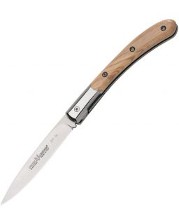 Elite Linerlock Olive Wood