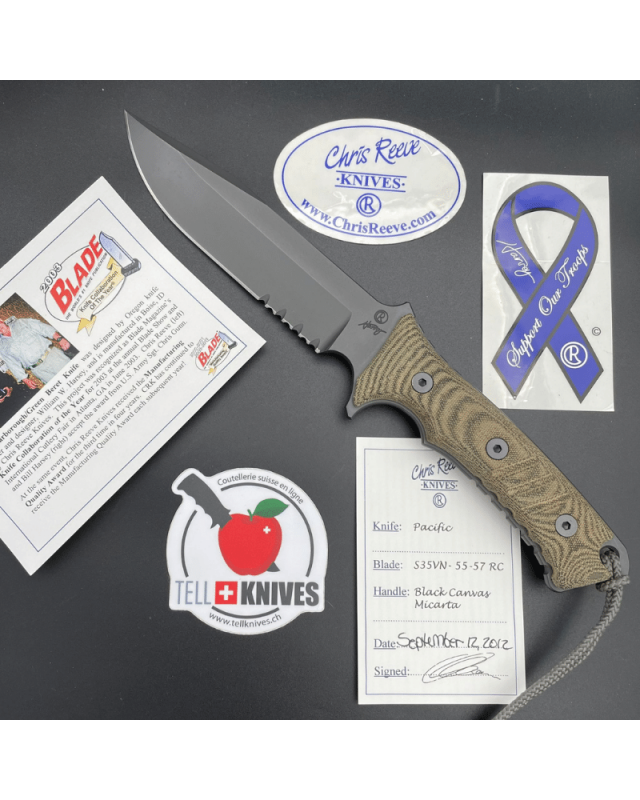 CHRIS REEVE BILL HARSEY - Pacific - Couteau de collection