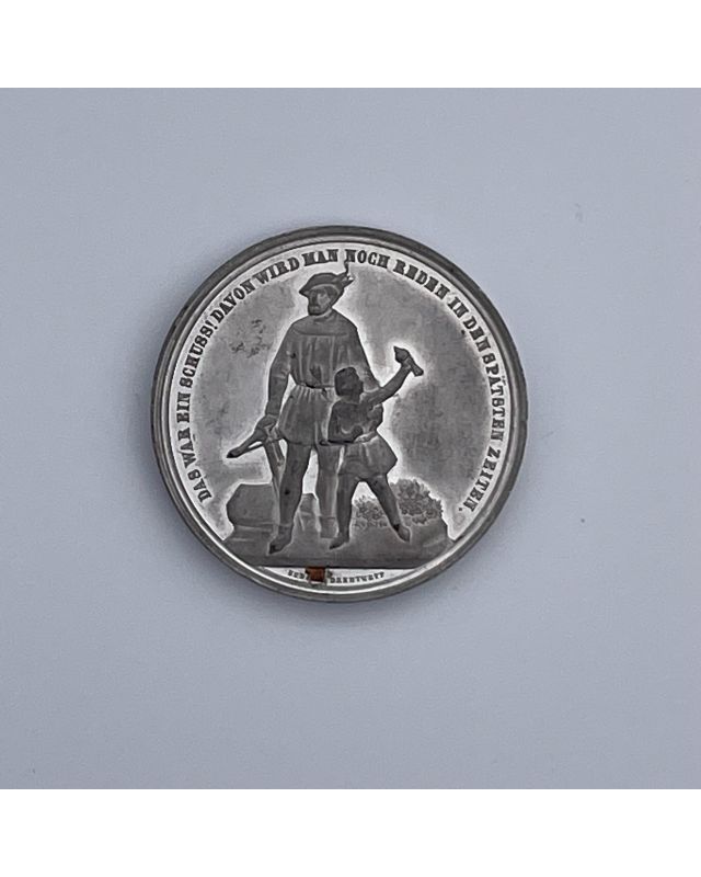 Eidgenössisches Schützen-fest - Stanz 1861 - Medaille