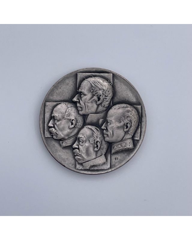 4 Généraux suisses - DUFOUR HERZOG WILLE GUISAN - Medal