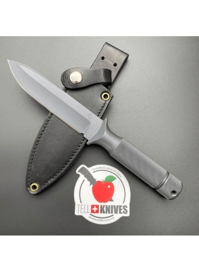 DALSTRONG - Coltello Santoku - 18 cm - serie Shadow Black - NSF Certified
