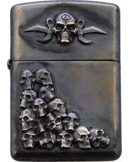 Skulls Zippo Lighter