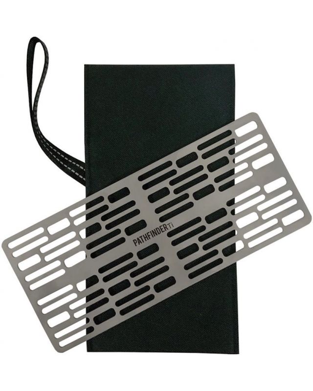 Titanium Grill w/Carry Pouch