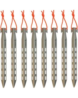 Titanium Tent Stake Set 8pc