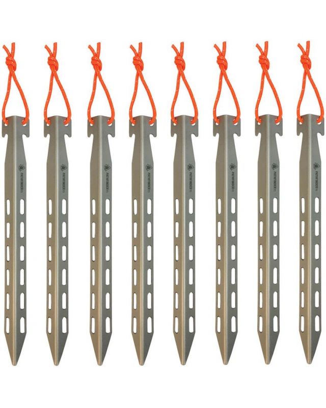 Titanium Tent Stake Set 8pc