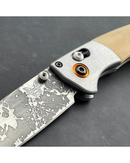 BENCHMADE - Mini Crooked River - Coltello da collezione