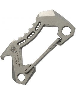 Bestechman Ti Carabiner Gray