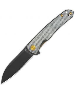 Otter Linerlock Nero Micarta Denim
