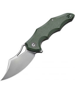 Chiro Linerlock Satin Green Micarta