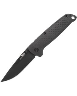 Adventure Lockback Black Nylon Black