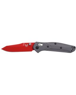 Limited Edition Mini Osborne CPM-S90V Reverse Tanto Red and Gray