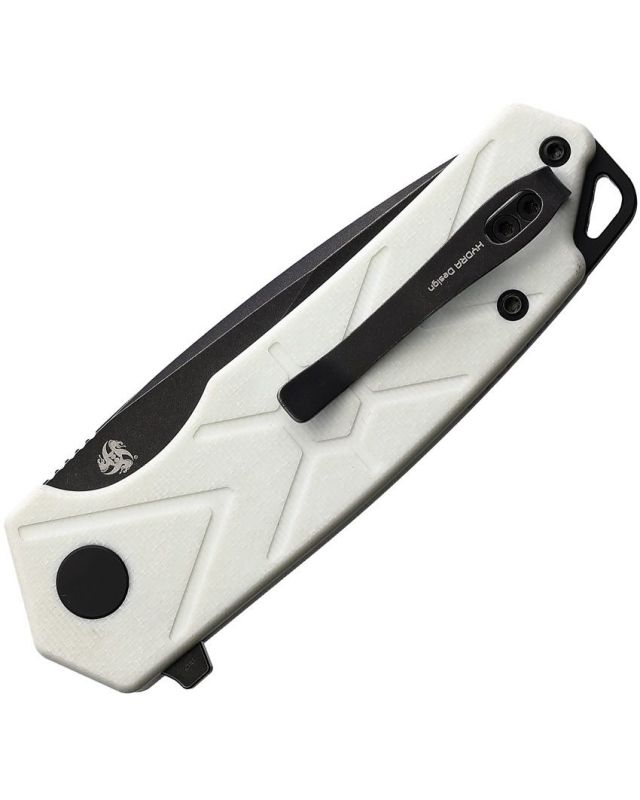 TNB Button Lock White G10