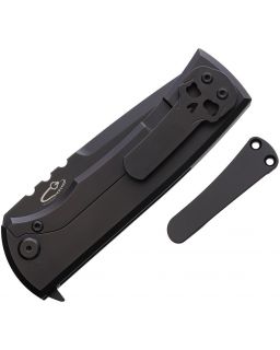 Redencion 229 Kickstop Black Titanium M390 steel micarta