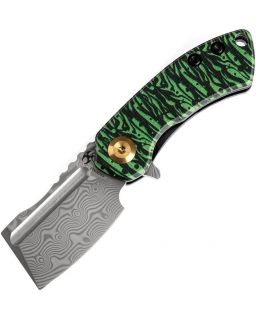 Mini Korvid G10 verde nero