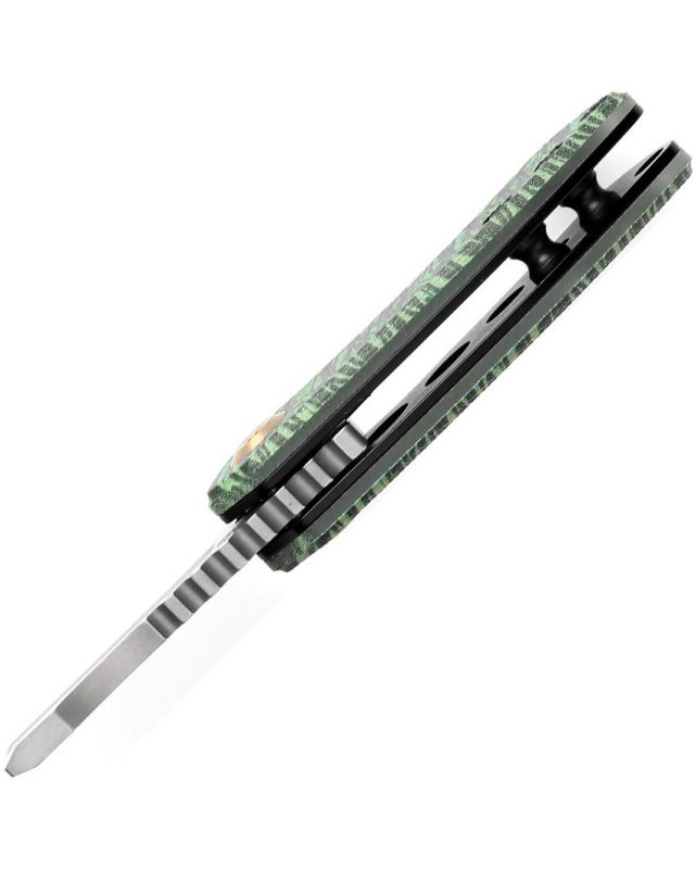 Mini Korvid G10 verde nero