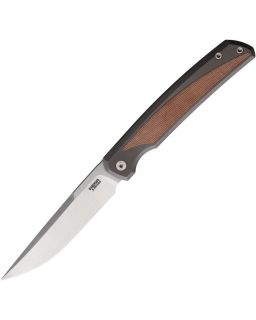 Sicario Titanium Brown Micarta Timascus