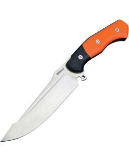 Alligator Fixed Blade Orange Black G10