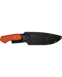 Alligator Fixed Blade Orange Black G10