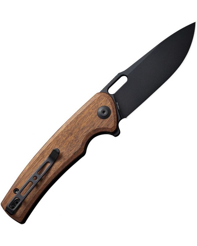 Vesperon Linerlock 9Cr18MoV steel blackwash finish Cuibourtia blackwash Vesperon Linerlock 9Cr18MoV steel blackwash finish Cuibourtia blackwash