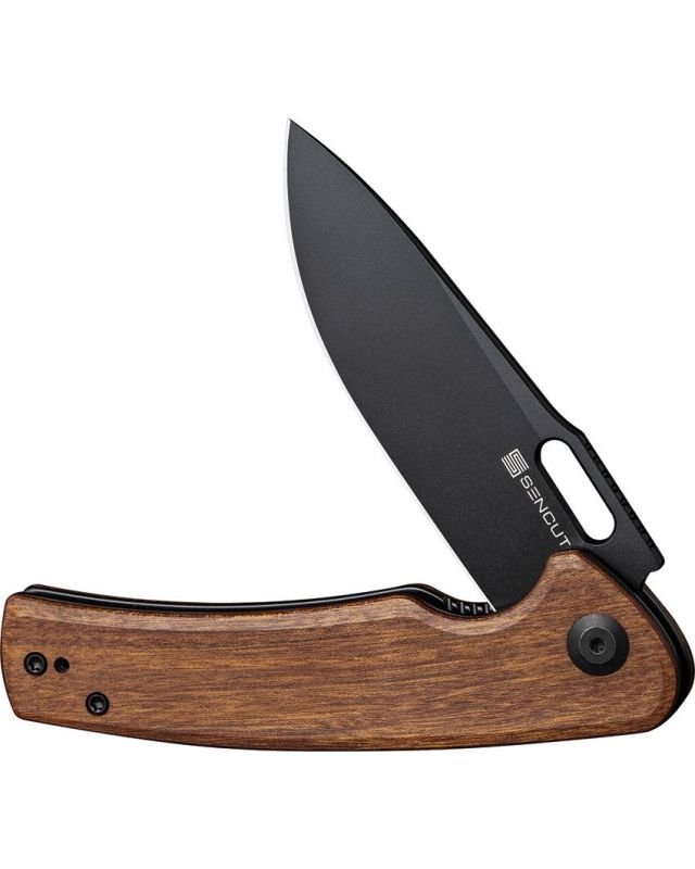 Vesperon Linerlock 9Cr18MoV steel blackwash finish Cuibourtia blackwash Vesperon Linerlock 9Cr18MoV steel blackwash finish Cuibourtia blackwash