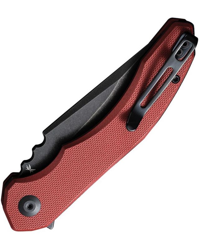 Bluetick 14C28N Blackwash G10 Burgundy Bluetick 14C28N Blackwash G10 Burgundy