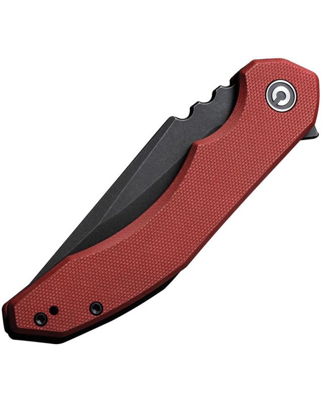 Bluetick 14C28N Blackwash G10 Burgundy Bluetick 14C28N Blackwash G10 Burgundy