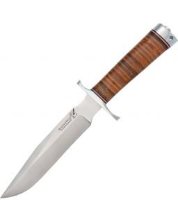 Classic Model 7 A2 tool steel Stacked Leather