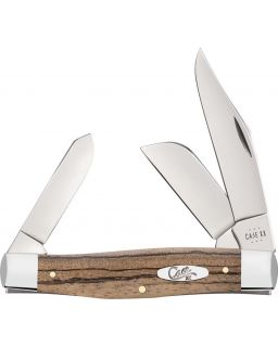 Large Stockman Sheepfooot Zebra Wood
