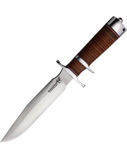 Classic Model 7 Subhilt A2 tool steel Stacked Leather