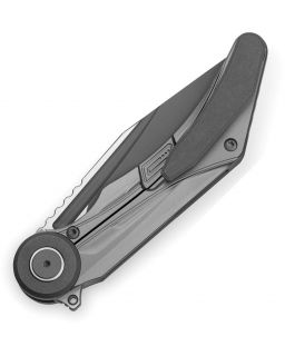 Seraph M390 Framelock Titanium Gray