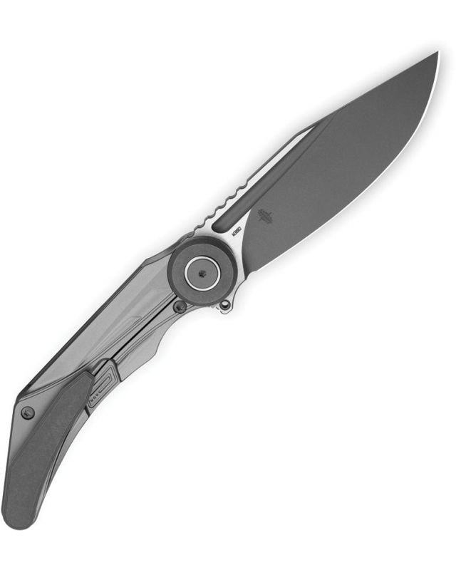 Seraph M390 Framelock Titanium Gray Seraph M390 Framelock Titanium Gray
