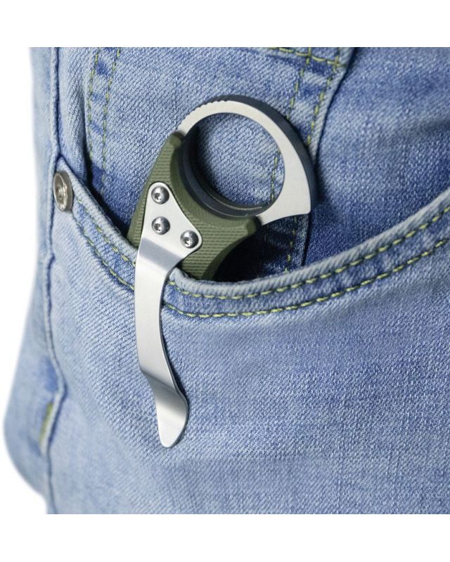 Wrath Karambit 14C28N Sandvik steel Linerlock Green G10 Wrath Karambit 14C28N Sandvik steel Linerlock Green G10