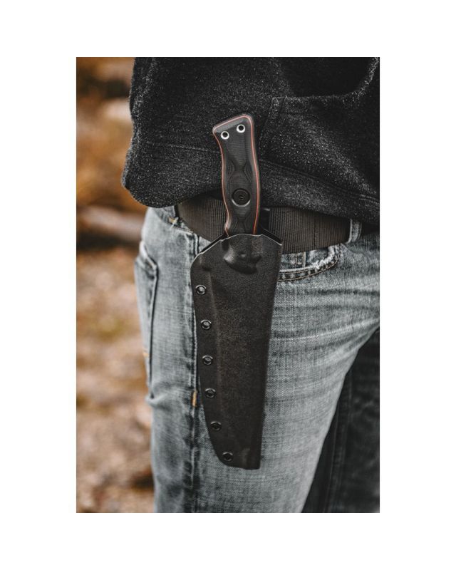 Operator 7 Blackout Edition fixed blade 1075HC Operator 7 Blackout Edition fixed blade 1075HC