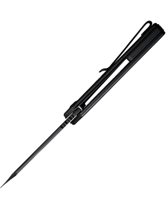ExOne Flipper Knife Black G10 Black Stonewashed Nitro-V steel C23036-1 ExOne Flipper Knife Black G10 Black Stonewashed Nitro-V steel C23036-1