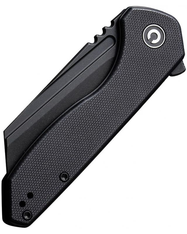 ExOne Flipper Knife Black G10 Black Stonewashed Nitro-V steel C23036-1 ExOne Flipper Knife Black G10 Black Stonewashed Nitro-V steel C23036-1