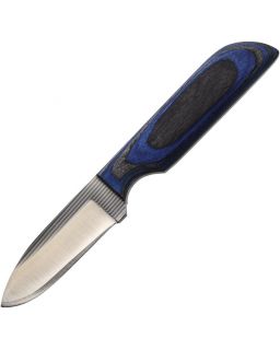 ANZA fixed blade blue black wood WK6R