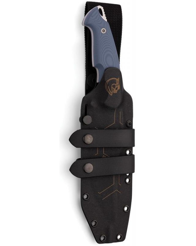 Legion IX Fixed Blade Blue G10 Sleipner tool steel Legion IX Fixed Blade Blue G10 Sleipner tool steel