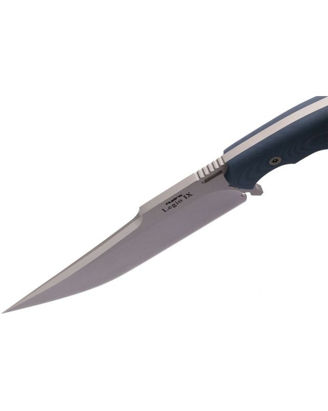 Legion IX Fixed Blade Blue G10 Sleipner tool steel Legion IX Fixed Blade Blue G10 Sleipner tool steel