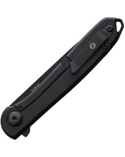 Tidbit Framelock Black Bohler N690 inox steel