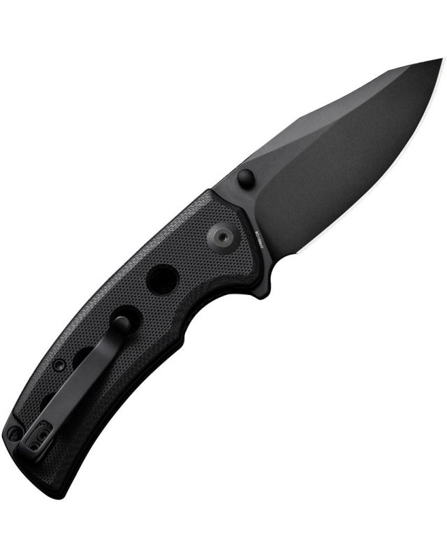 Excalis Linerlock Black G10 9Cr18MoV steel Excalis Linerlock Black G10 9Cr18MoV steel
