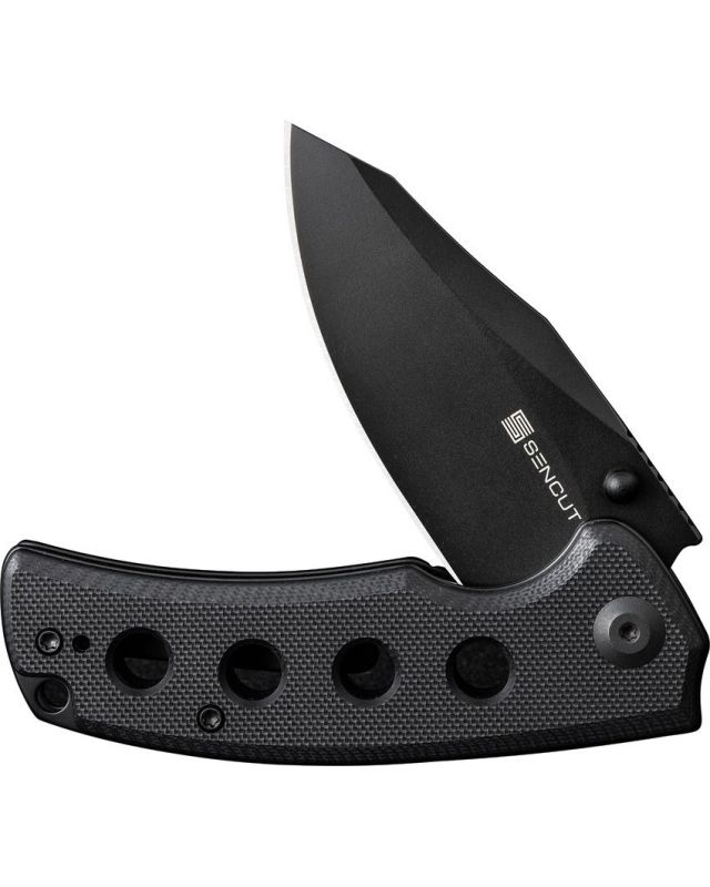 Excalis Linerlock Black G10 9Cr18MoV steel Excalis Linerlock Black G10 9Cr18MoV steel