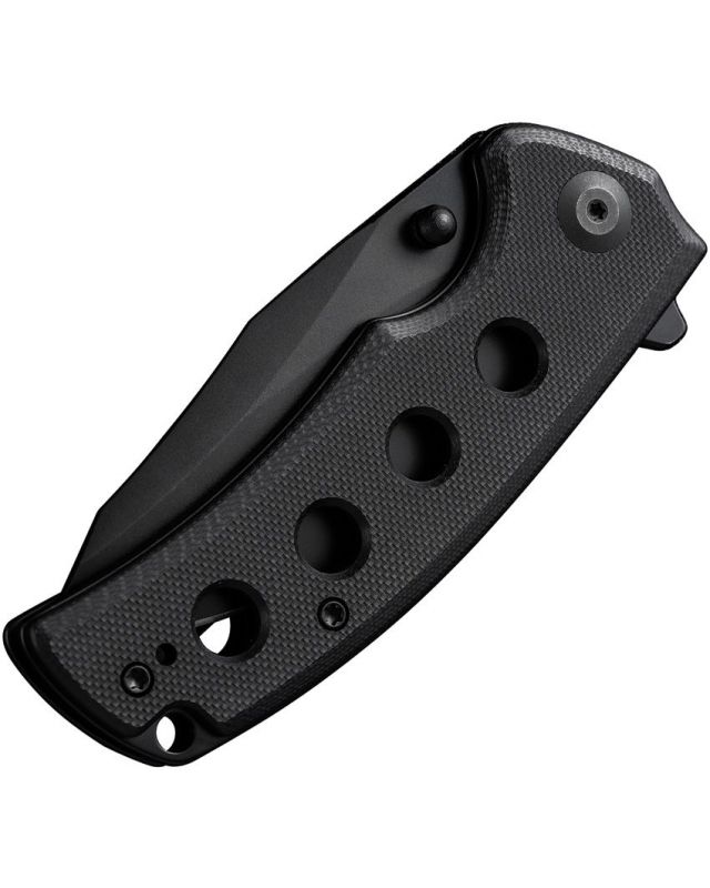 Excalis Linerlock Black G10 9Cr18MoV steel Excalis Linerlock Black G10 9Cr18MoV steel